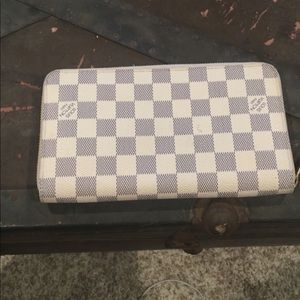 Damier Azur Zippy Organizer Louis Vuitton
